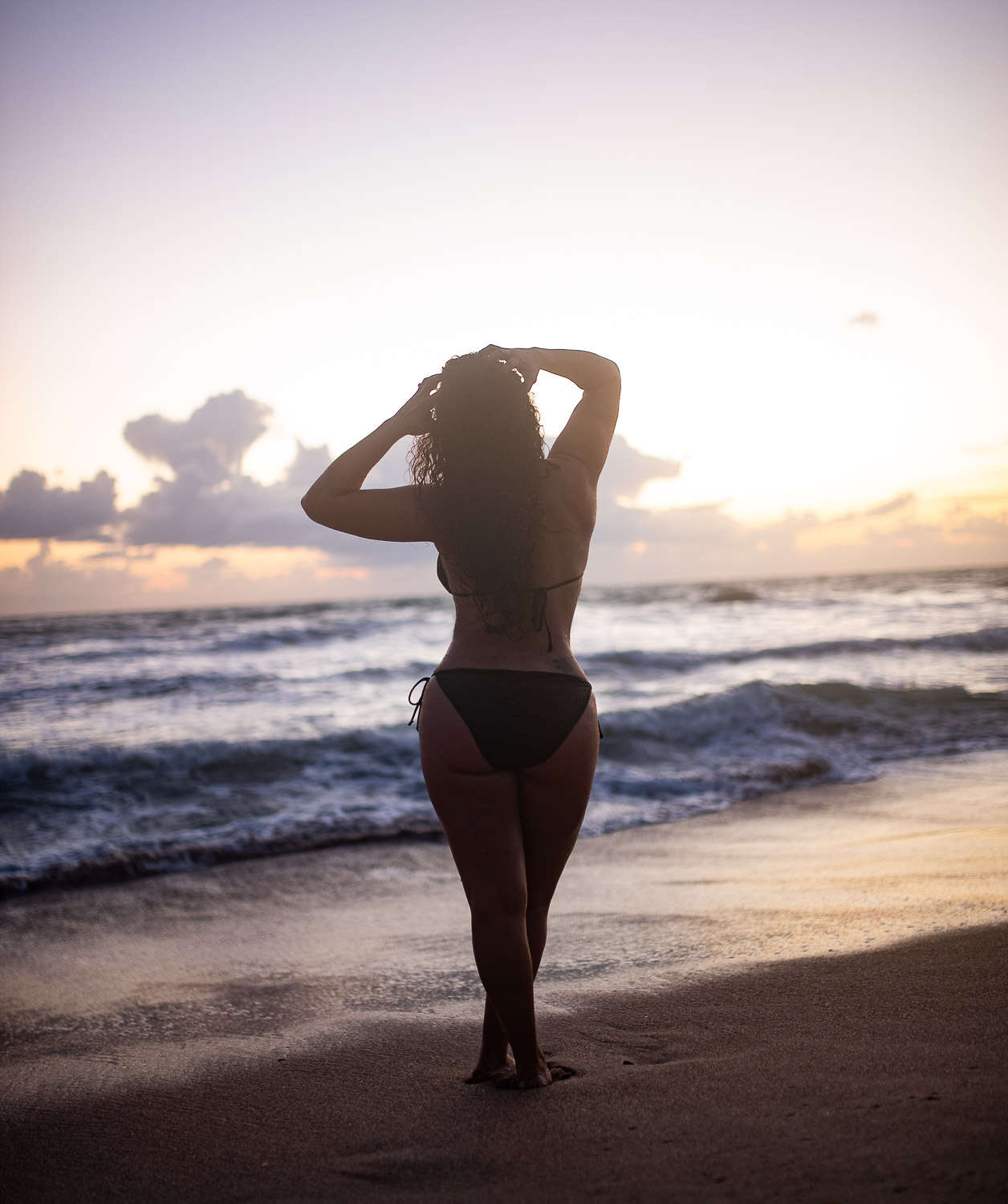beach boudoir photo