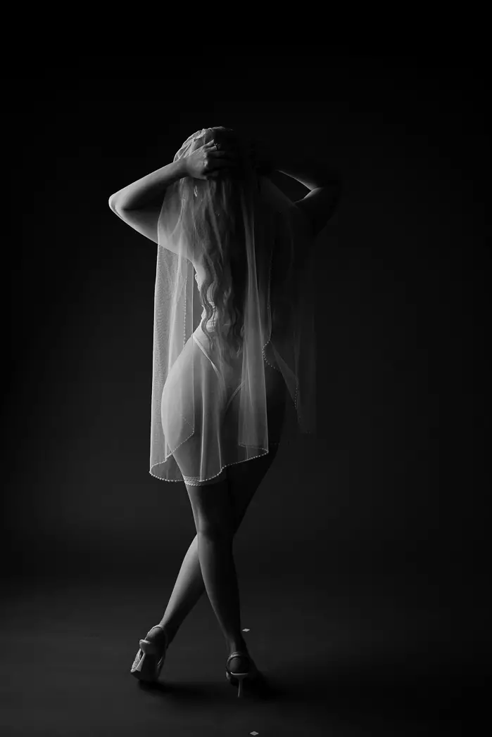 Capture the woman you are in this transformative milestone moment. A Bridal Boudoir album is a powerful declaration of confidence for yourself and an unforgettable surprise for your spouse.